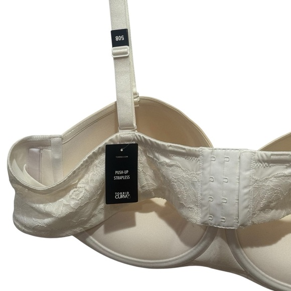 NEW Torrid Bombshell Everyday Push up Bra in Color Cloud Dancer Support Size 50B - Picture 8 of 8